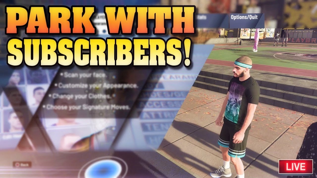 NBA 2K20 PLAYING PARK WITH SUBSCRIBERS LIVE! (PS4) PSN = YOUTUBEDCENTRIC