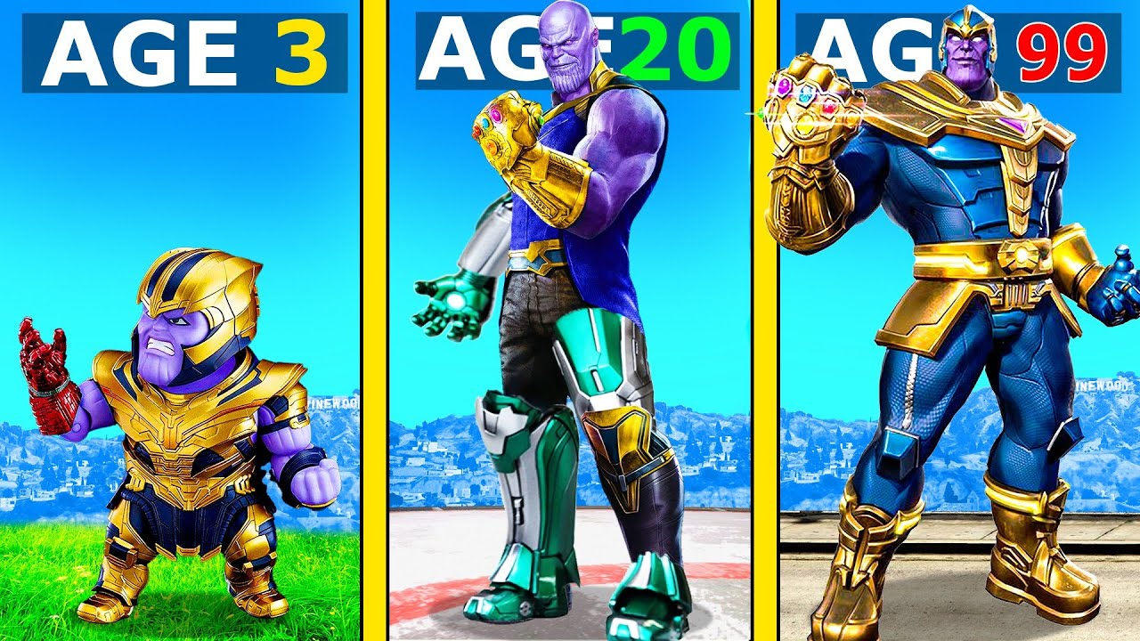Surviving 99 YEARS As THANOS In GTA 5