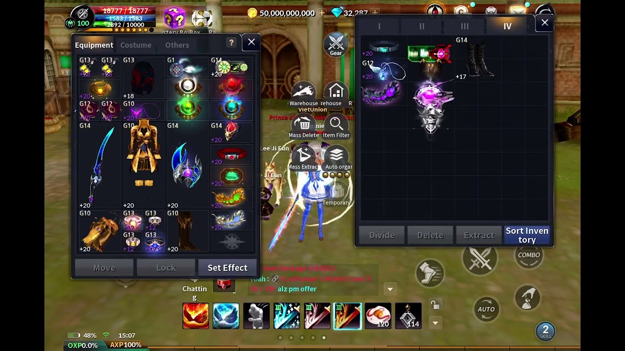 Cabal Mobile - End of year 2022 SHOWCASE Force Blader Shynnie