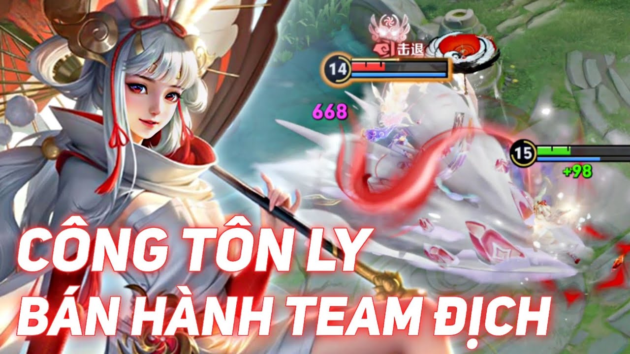 [ HONOR OF KINGS / VGVD ] BÃO TUYẾT CỦA CÔNG TÔN LY ( MỘNG ĐOAN TUYẾT ) KÉO TỚI CUỐN BAY TEAM ĐỊCH