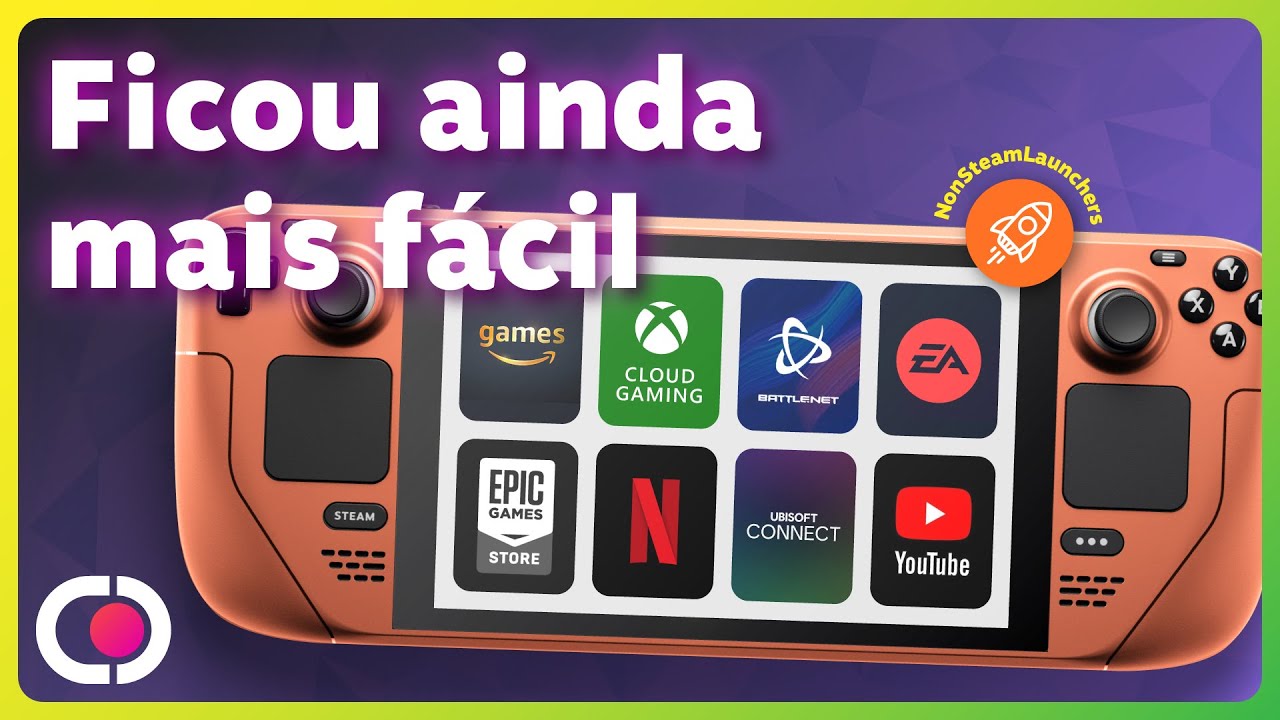 Novo PLUGIN instala Launchers, Streamings e MAIS no Steam Deck