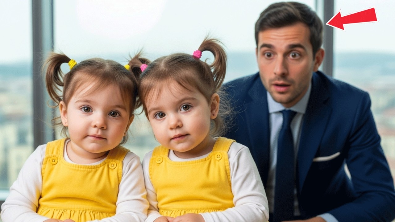 IL MILIONARIO NON SAPEVA DI AVERE FIGLIE… FINCHÉ LE GEMELLE DISSERO “LA MAMMA NON HA CIBO”