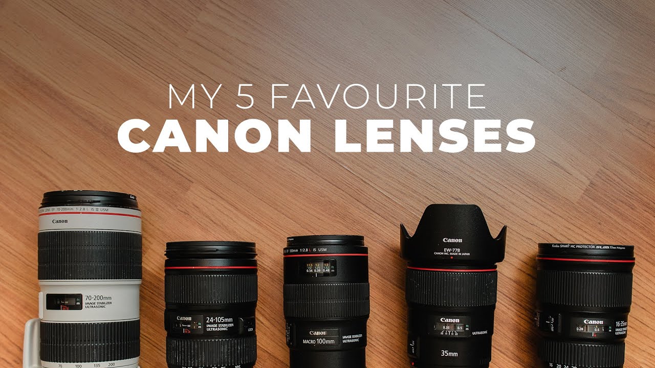Мои 5 любимых объективов Canon EF (с примерами фотографий)