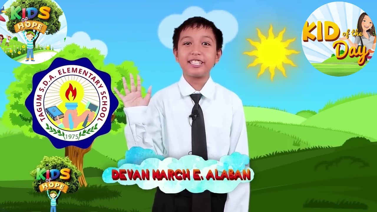 Devan March E.  Alaban    -    Kid of the Day
