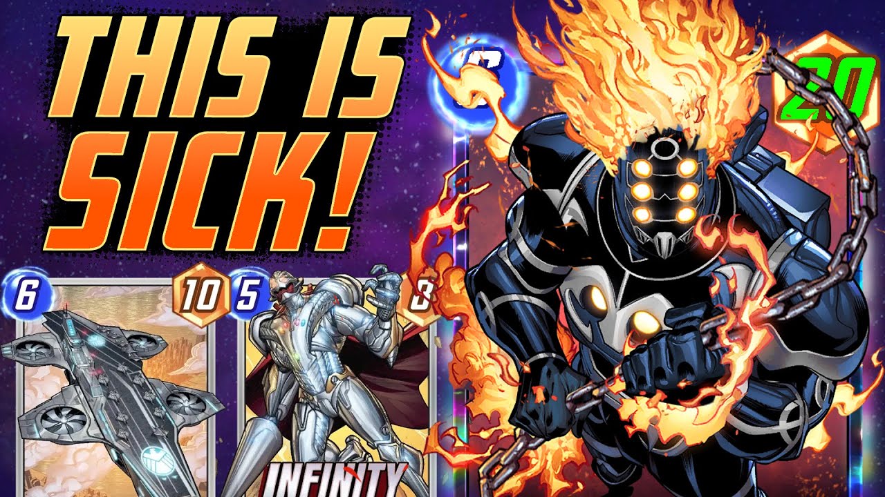 INFINITY GHOST HELICARRIER. This deck is freaking cool!!