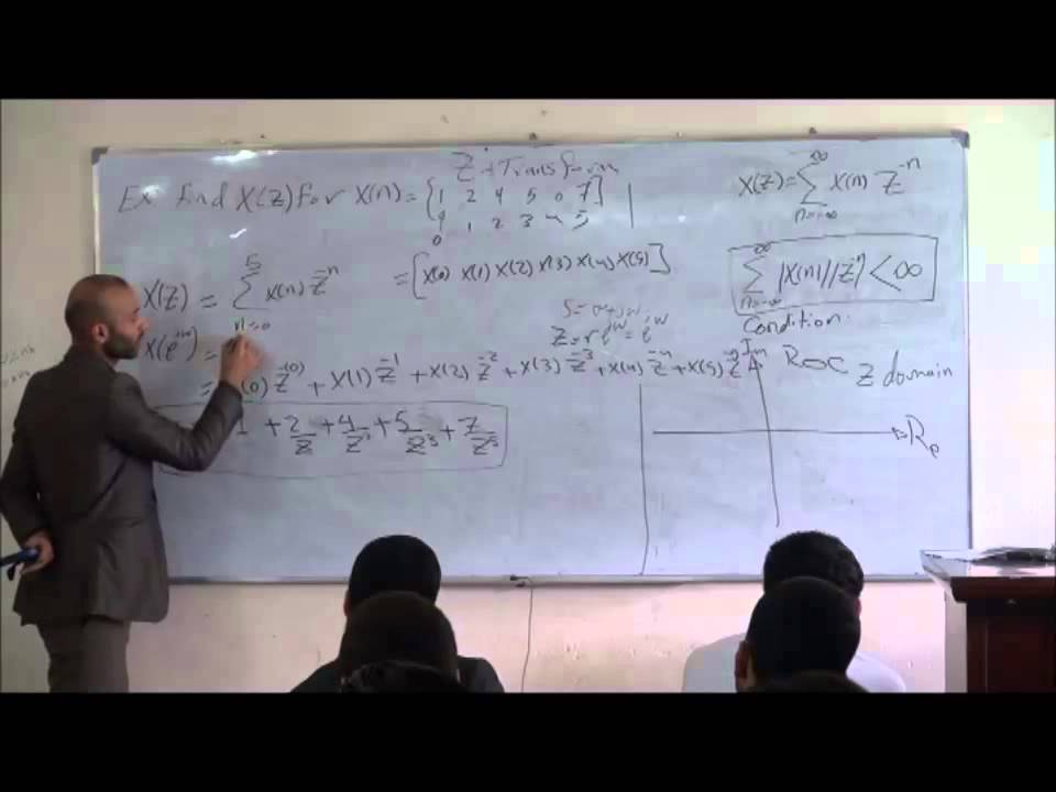 محاضرة: lntraduetion to z- transform