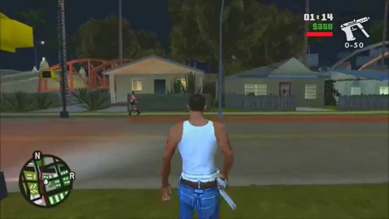 GTA San Andreas Xbox 360 Remastered Gameplay