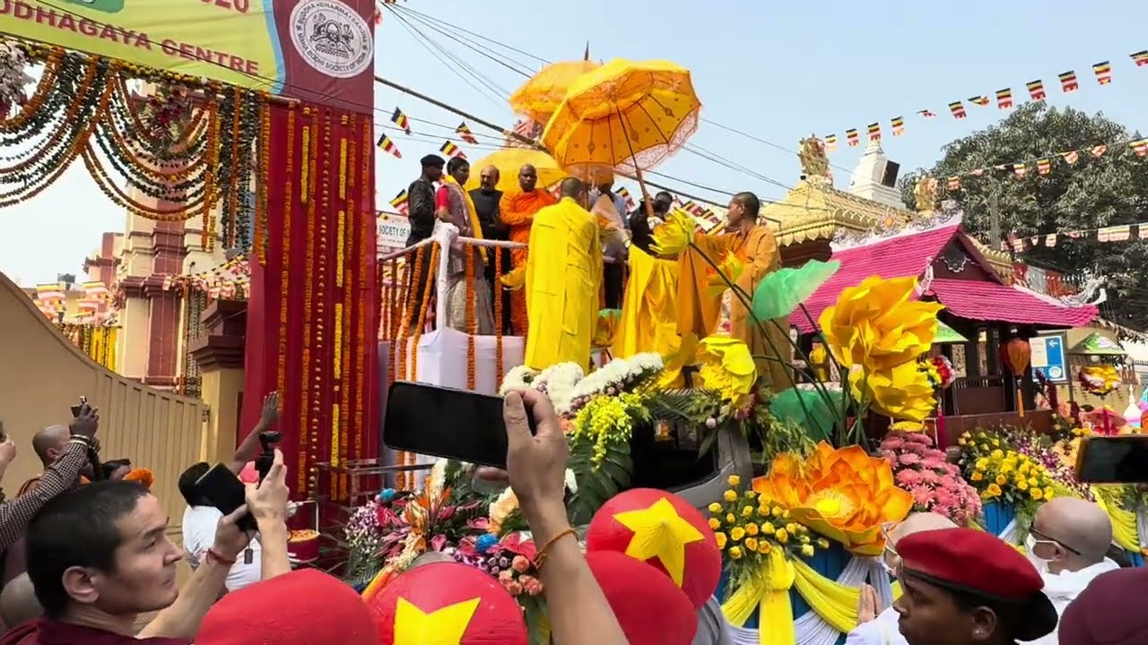 Most sacred relics exposition-2026 at Bodhgaya 