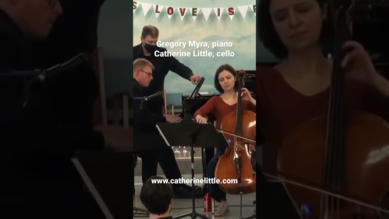 Cello & Piano dramatic moment! #cello #classicalconcert #cellolessons