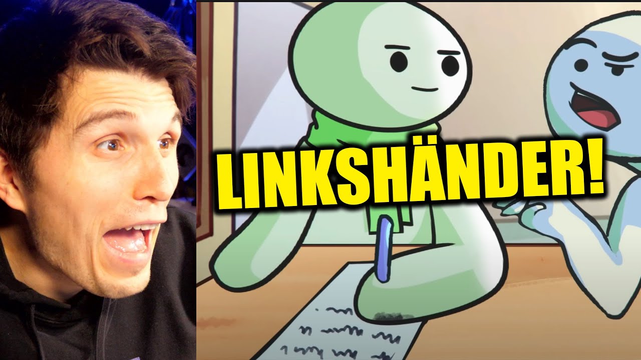 Paluten REAGIERT auf das traurige Leben eines LINKSHÄNDERS