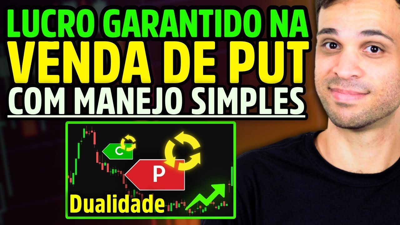 ESSE MANEJO DE OPÇÕES FAZ VOCÊ SAIR NO LUCRO MESMO QUE A AÇÃO CAIA