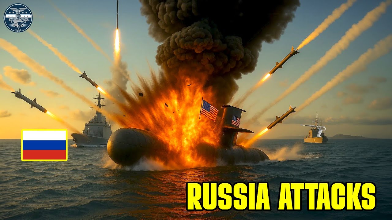 Россия взрывает американскую атомную подводную лодку в Норвежском море &mdash; И вот что произошло | ВМ...