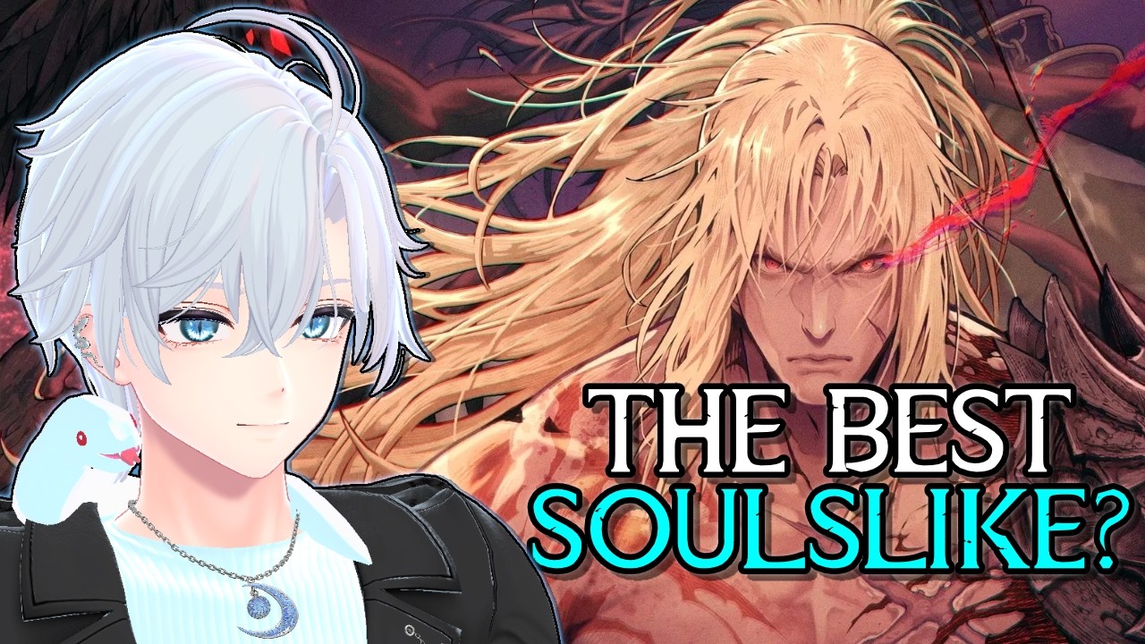 Vtuber is streaming First Berserker Khazan! I love this game! ^^