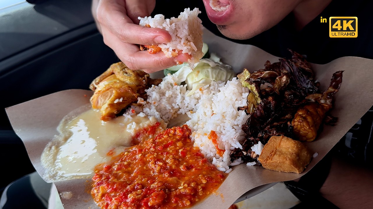 Ayam Gepuk Gendut Ni Tak Main-Main Pedas Dia! Tapi Sedap Betul 😭🍗🔥