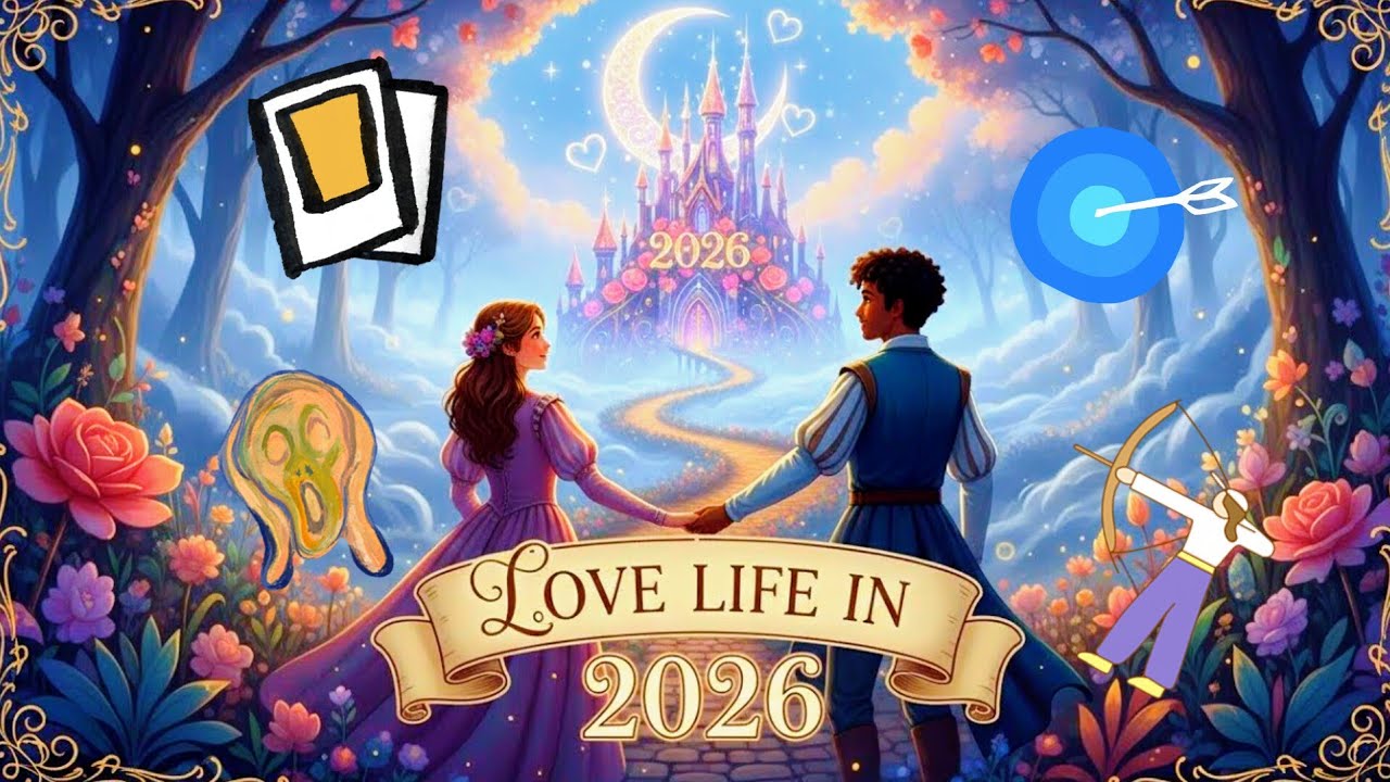 YOUR LOVE LIFE IN 2026 | Who is Entering your life and How! #lovetarot #relationshiptarot #2026tarot