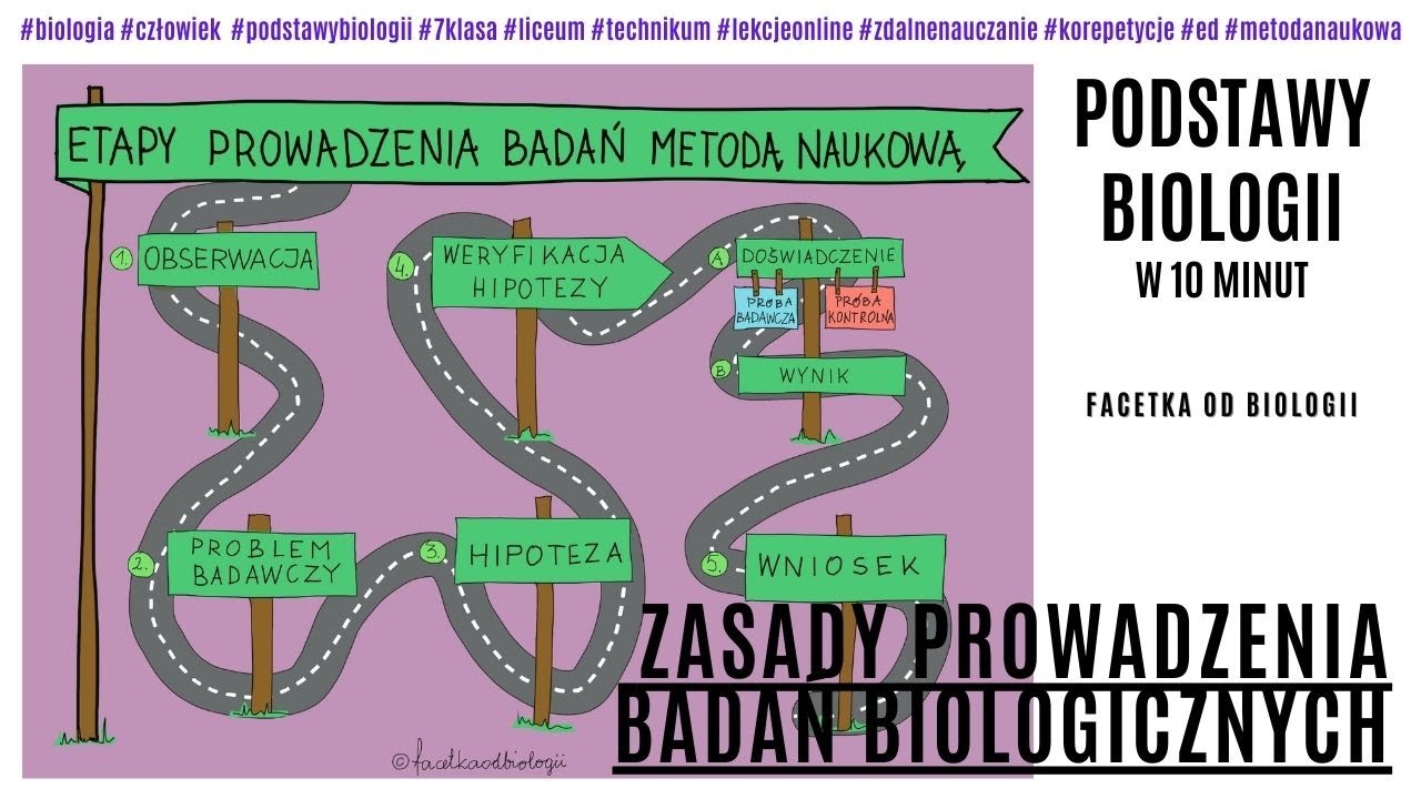 Metodyka badań biologicznych | Zasady prowadzenia badań biologicznych | Darmowe Korepetycje Biologia