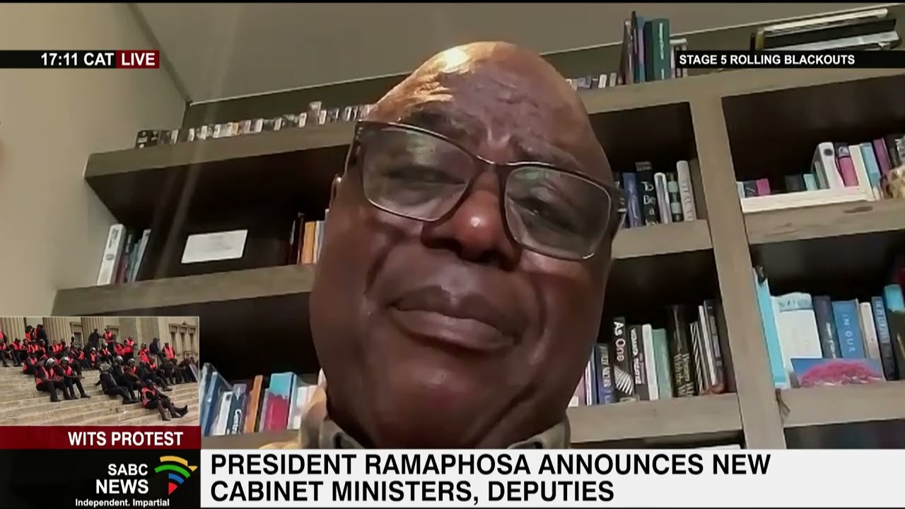 What changes to cabinet mean to South Africa: Mbhazima Shilowa
