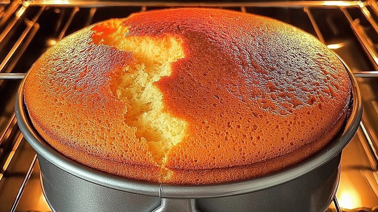 Лимонно-йогуртовый пирог японской бабушки, который тает во рту! 🍋 Простой и вкусный!