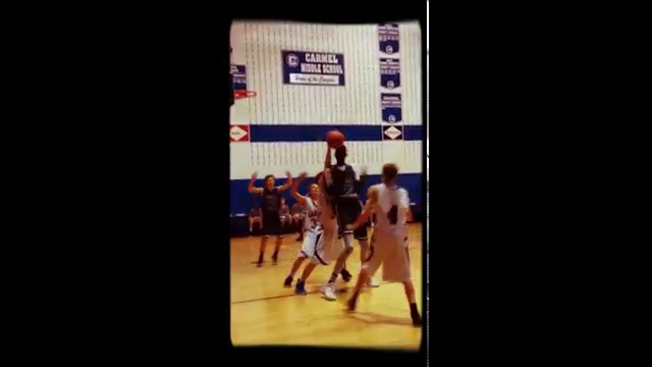 7'2 8th grader Fall Creek Middle school Vs. Carmel Middle