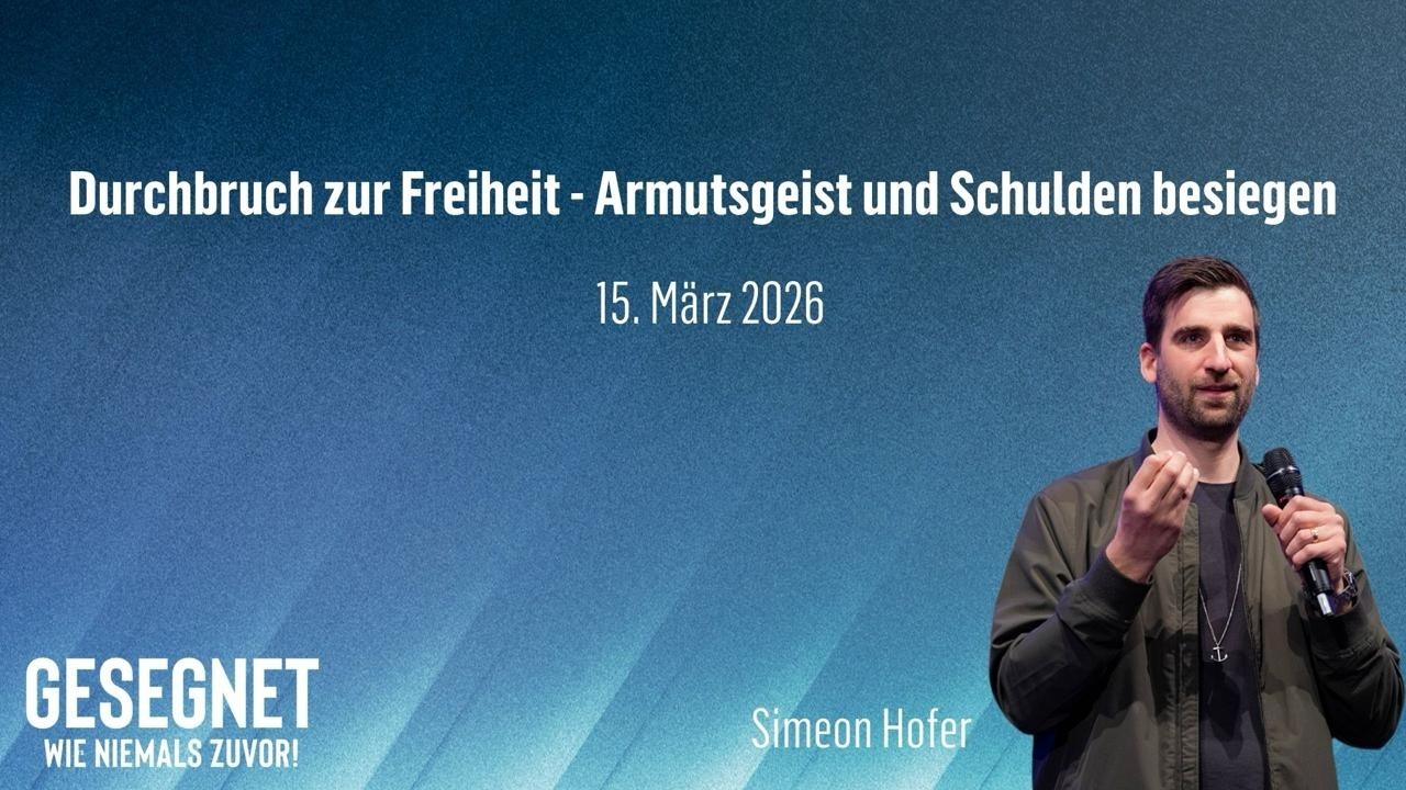 ICF Thun - Gesegnet wie niemals zuvor - 15.03.2026