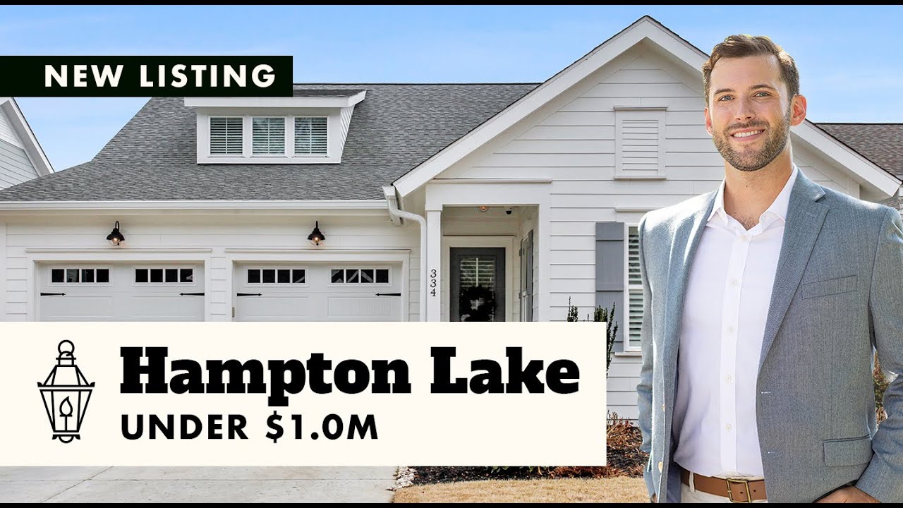 Hampton Lake under $1.0M! Take a Tour of 334 Castaway Drive near Crystal Lake, Just Listed