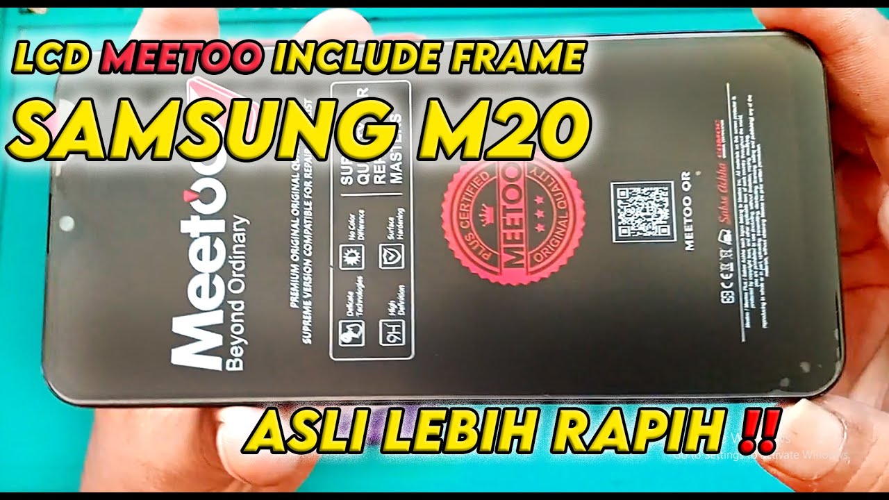 Praktis Banget ! LCD Meetoo Include Frame Samsung M20