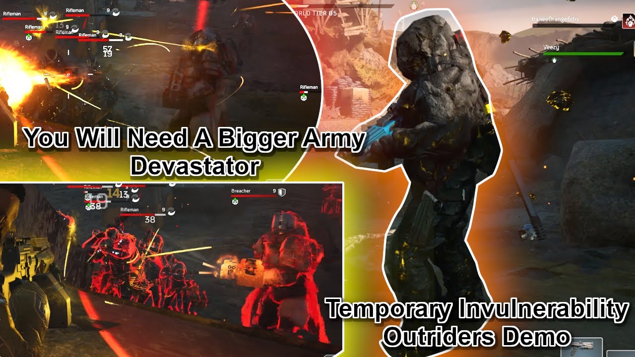 Outriders Devastator TANK Build - Abuse Your Skills!