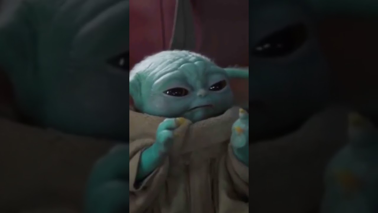 Grogu using his power - best scenes💚 #shorts #cute #grogu&nbsp; #mandalorian #starwars #babyyoda #youtube