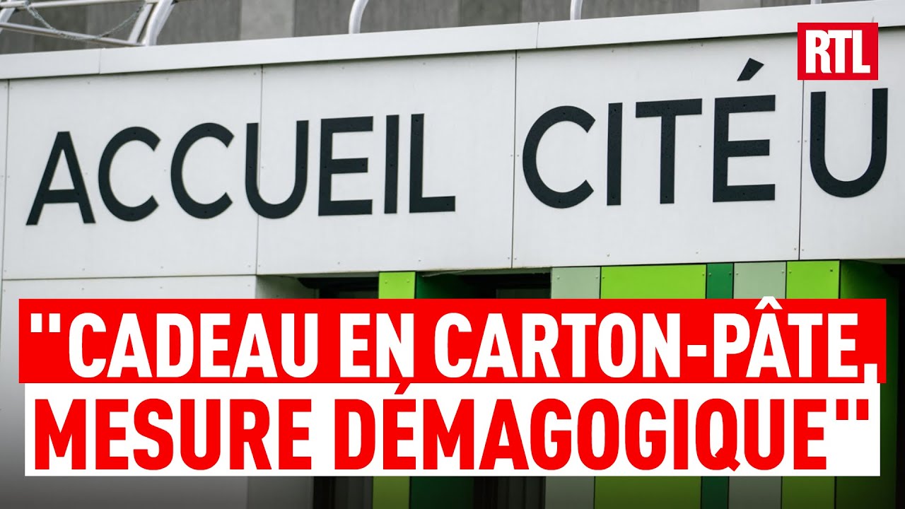 G&eacute;n&eacute;raliser le repas &agrave; 1 euro en restaurant universitaire : le coup de gueule d'Isabelle Saporta