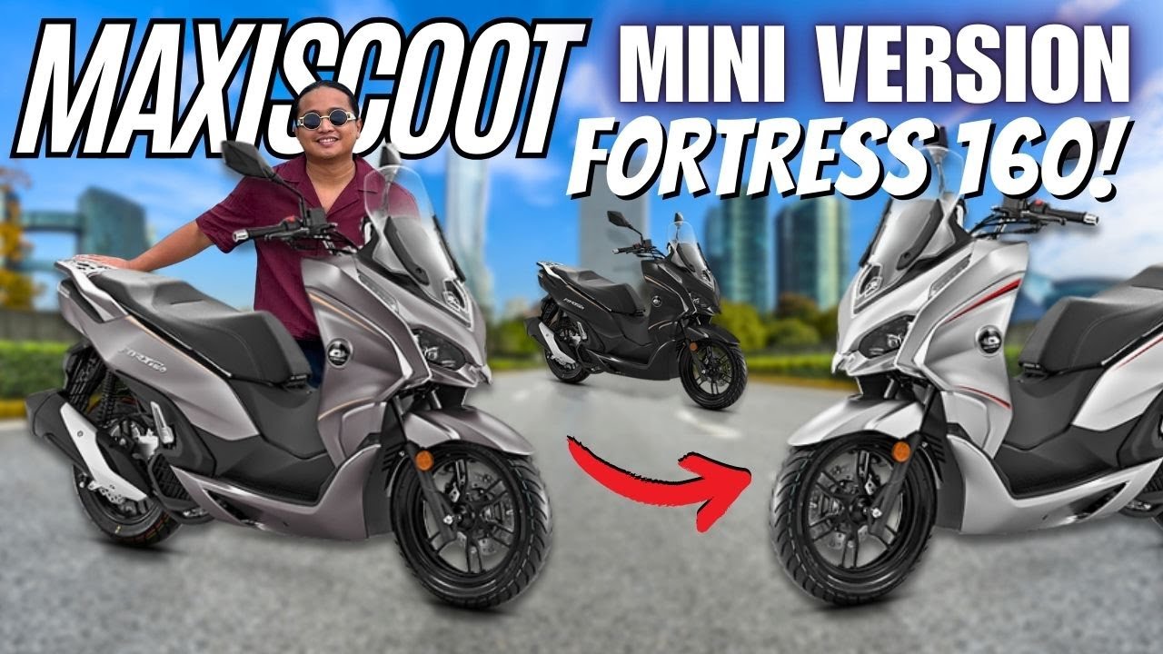 Maxiscoot ko May Mini Version Fortress 160!