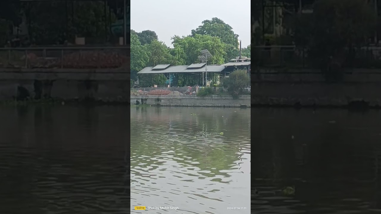 Confluence of Gomti River and Kukrail River