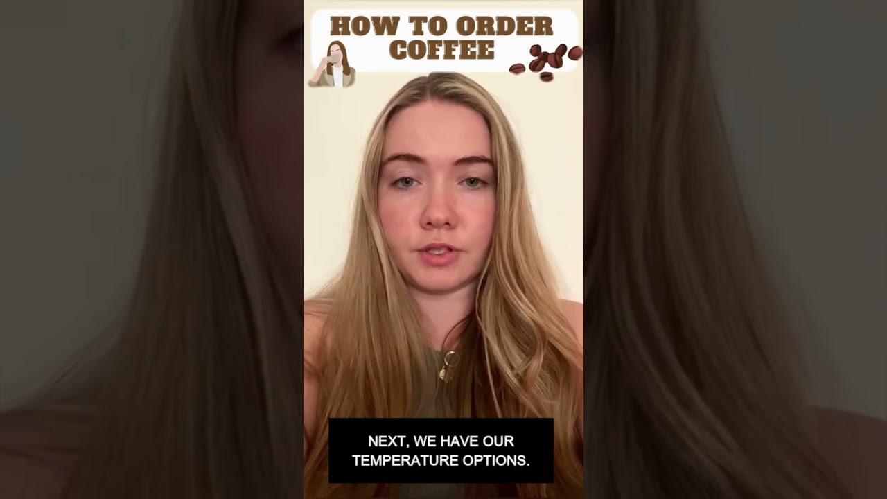 How to order coffee RIGHT in English?