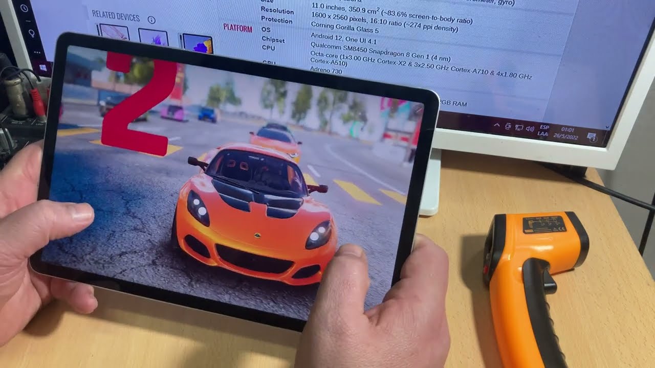 Rendimiento en Juegos Samsung Galaxy TAB S8 | TEST GAMER