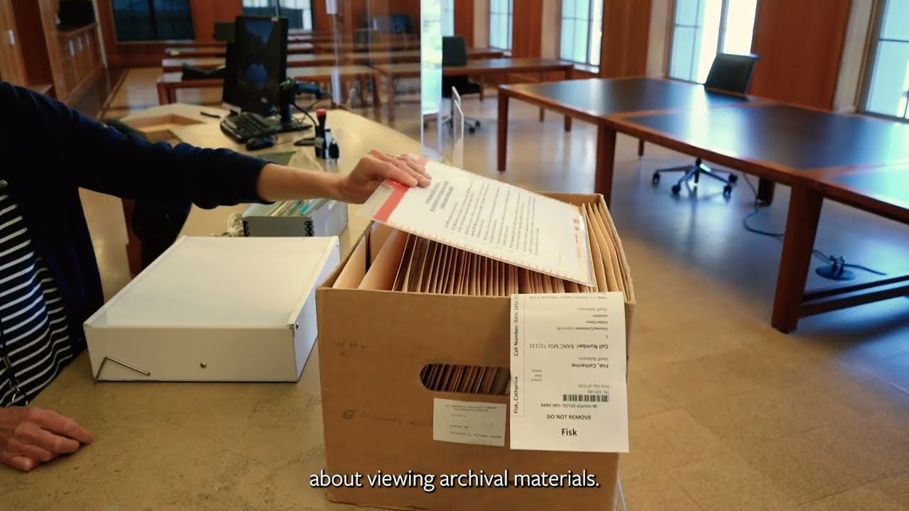 How to handle containers and documents at The Bancroft Library