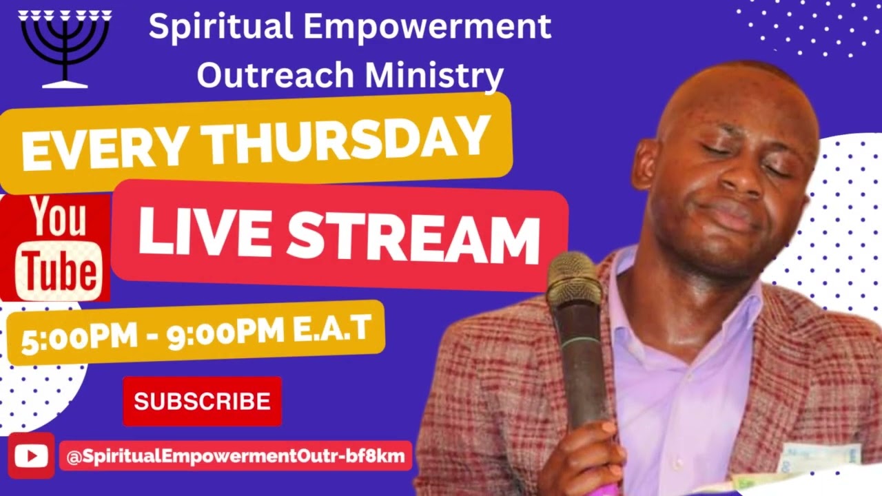 Pastor James Kisakye: Spiritual Empowerment Altar Live Stream Invitation