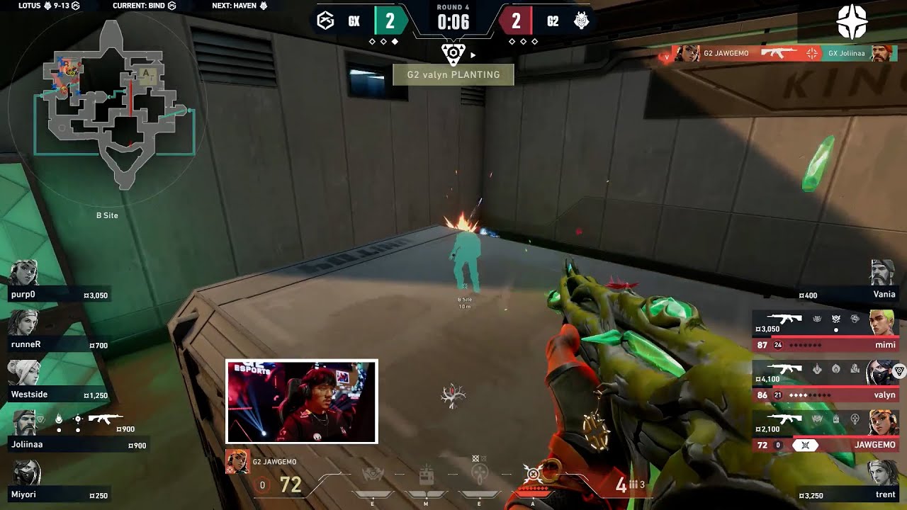 G2 JAWGEMO Back To Back ACE Against GIANTX | VCT Spotlight Series 2024