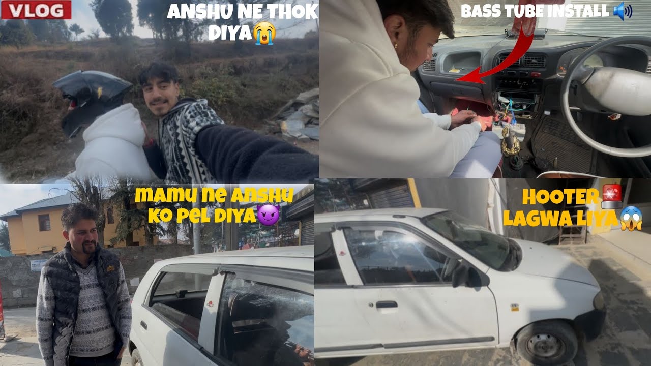 full car modification 😱|| first vlog 2026