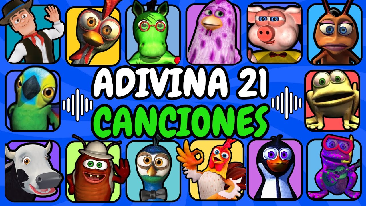 Adivina La CANCIÓN De LA GRANJA DE ZENÓN 😀🎶 ¿Cómo Se LLAMA La Canción? 🎵❤️Reino Infantil
