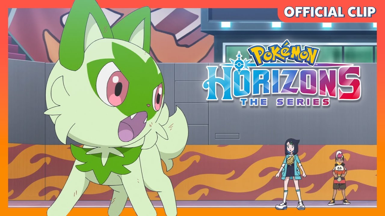 UK: Gym Leader Multi Battle! | Pokémon Horizons: The Series | Official Clip