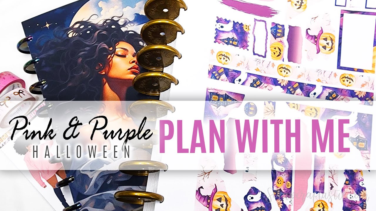 How To Use Journaling Stickers & P.E.T. Tape in Your Planner Spread