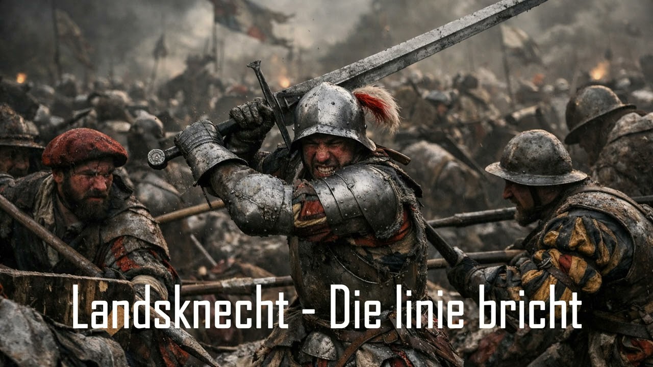 LANDSKNECHT – DIE LINIE BRICHT | German Pike Formation War Song