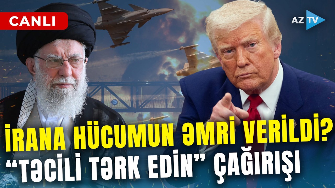 İranda yaşayanlara XƏBƏRDARLIQ EDİLDİ! ABŞ həlledici hücumu başladır? – SON VƏZİYYƏT
