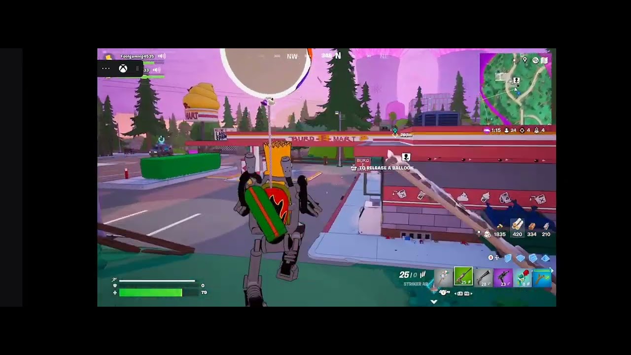 Fortnite Simpsons season