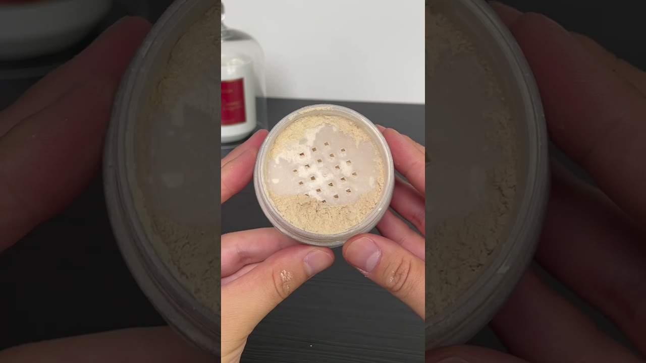 Do not pull this seal off your loose powder ❌