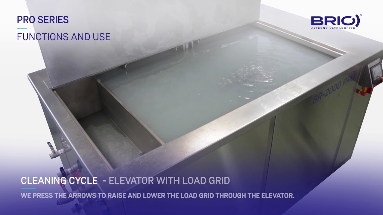 BRIO PRO Series · Ultrasonic cleaning equipment