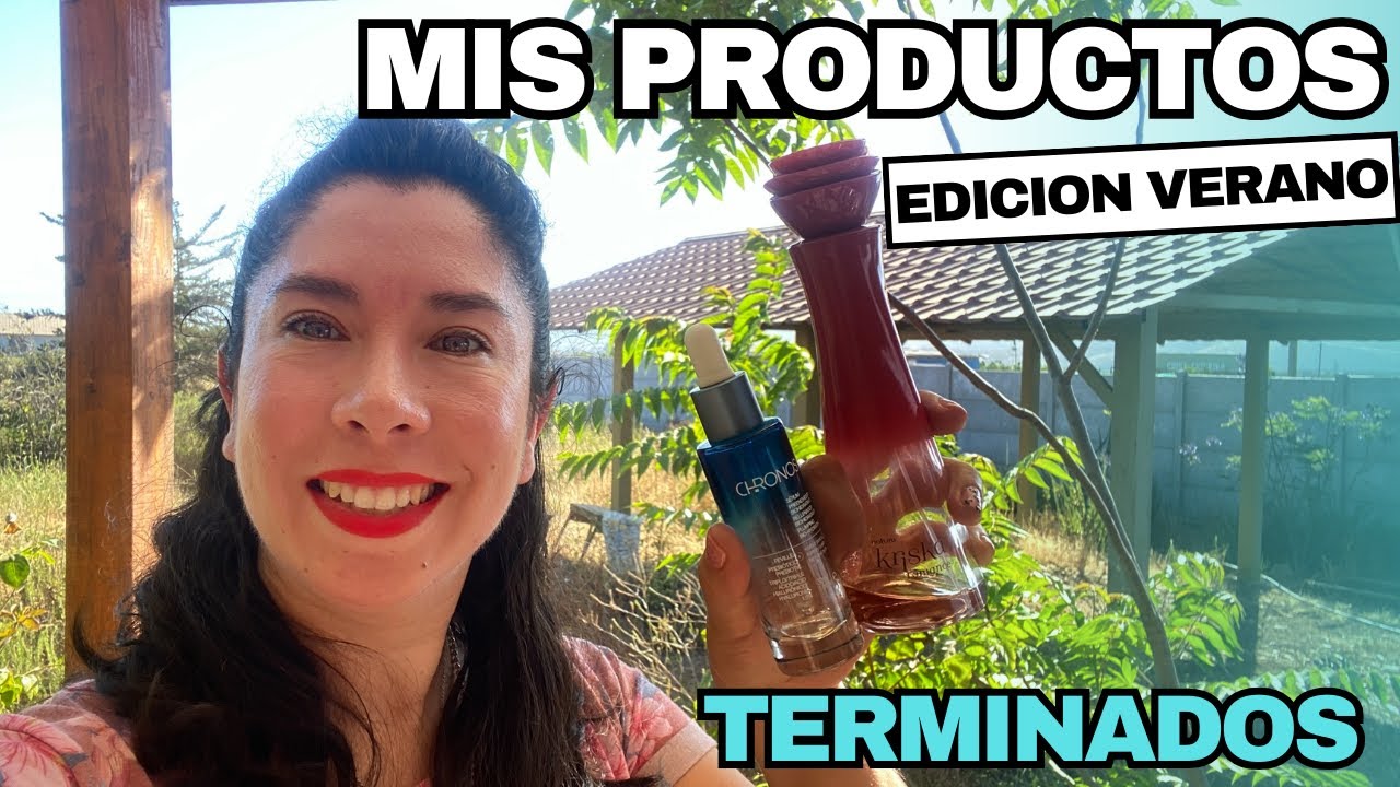 Productos  terminados del ultimo tiempo