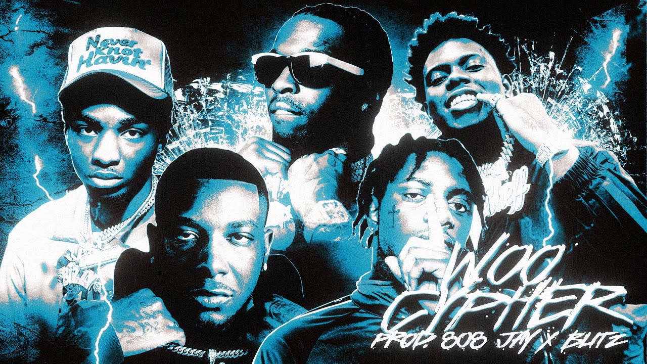 POP SMOKE - WOO Cypher ft. Rah Swish, Bizzy Banks, Sheff G, Sleepy Hallow (Music Video)