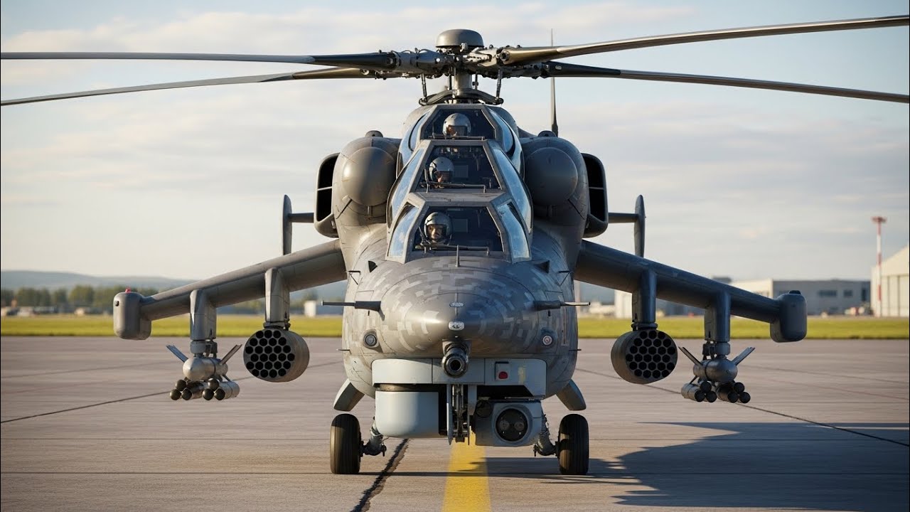 Mil Mi-28 2026 — обновлённый ударный вертолёт нового поколения