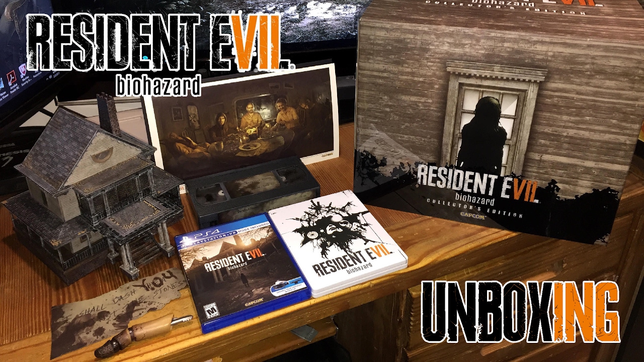 Resident Evil 7 Biohazard Collector's Edition (Unboxing)