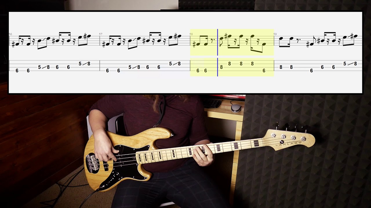 Cornershop (Norman Cook Remix) - Brimful of Asha (bass cover by Harry)
